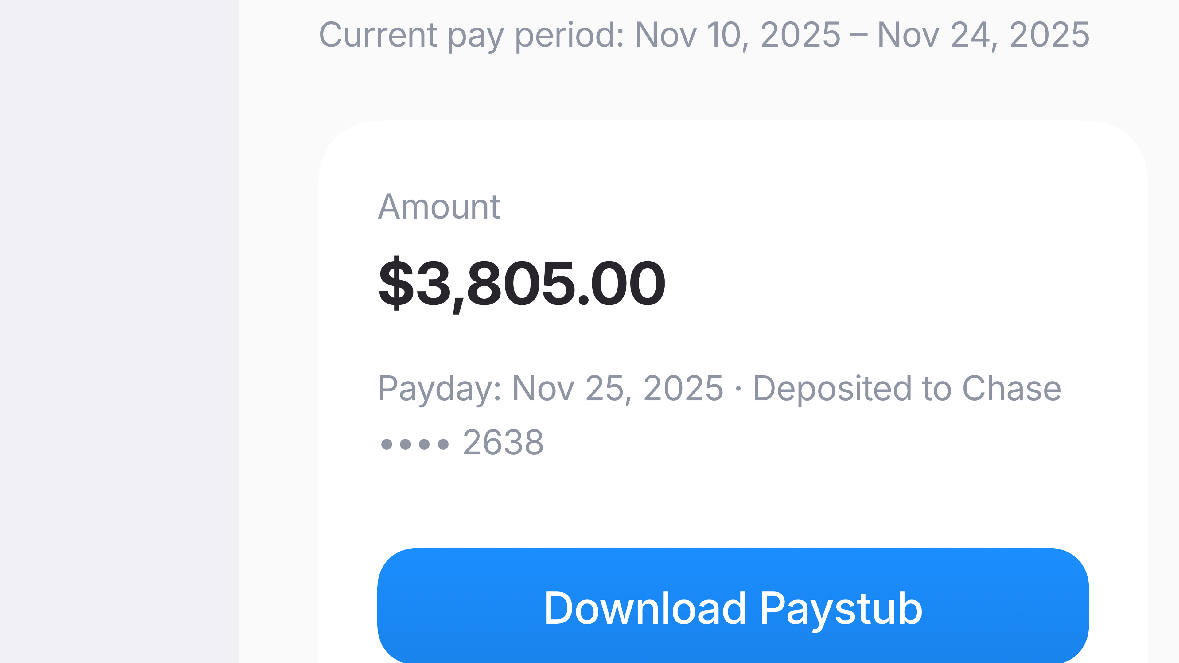 Messaging thread showing contextual information alongside actions